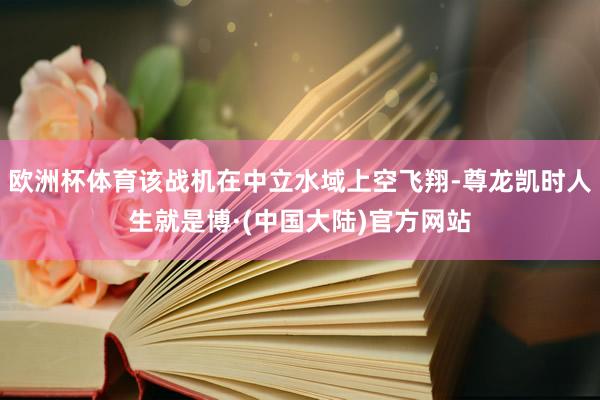 欧洲杯体育该战机在中立水域上空飞翔-尊龙凯时人生就是博·(中国大陆)官方网站