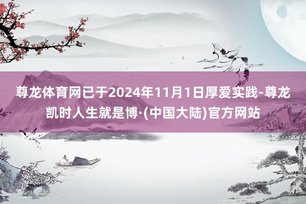 尊龙体育网已于2024年11月1日厚爱实践-尊龙凯时人生就是博·(中国大陆)官方网站