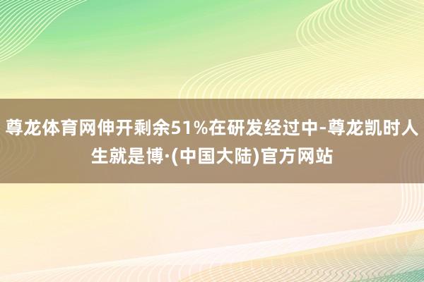 尊龙体育网伸开剩余51%在研发经过中-尊龙凯时人生就是博·(中国大陆)官方网站